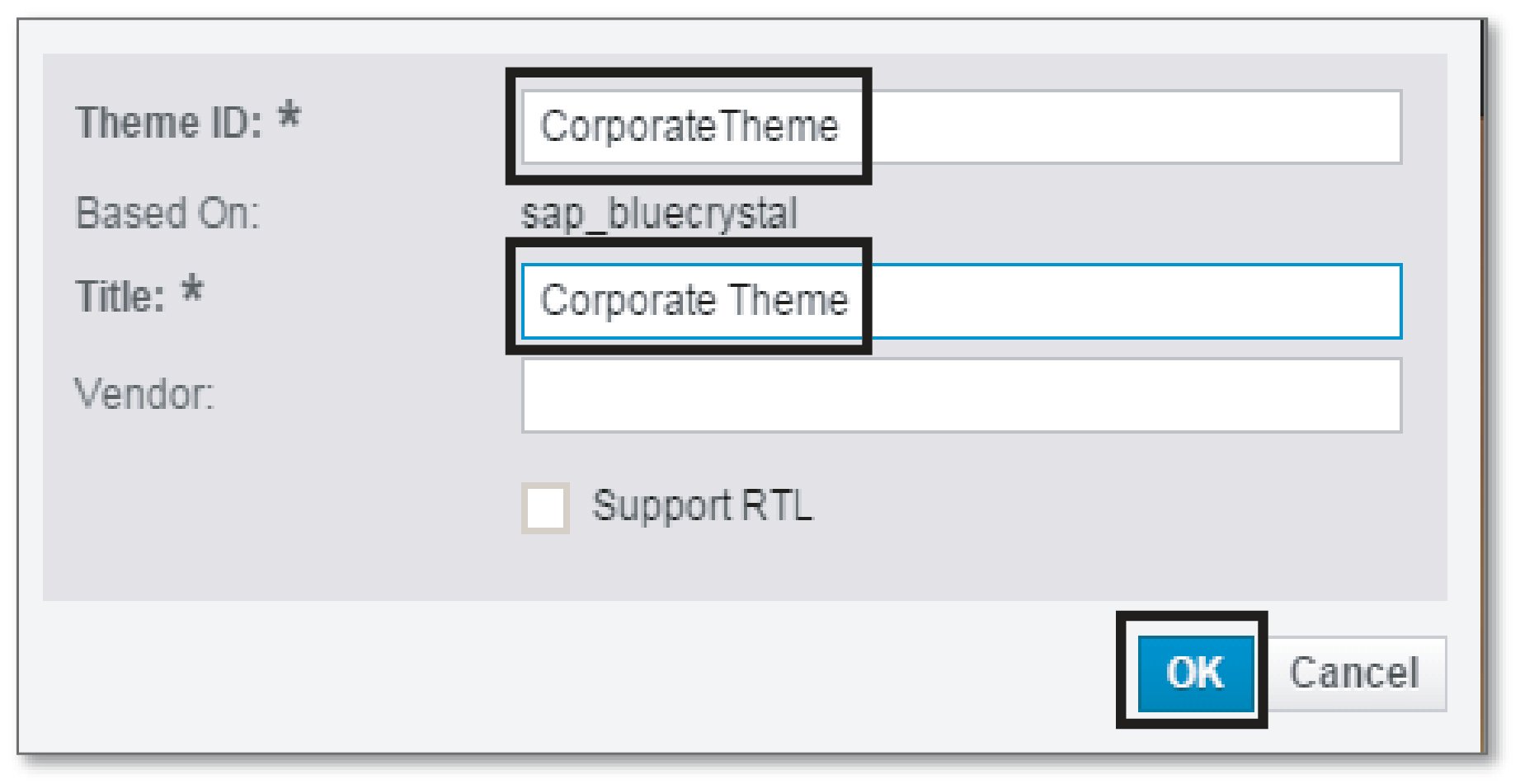 Naming SAP Fiori Custom Themes