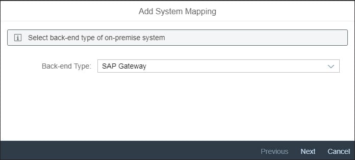 Back-End Type Selection