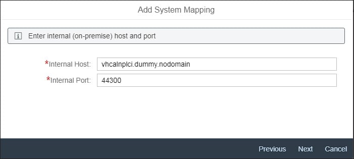 Add System Mapping