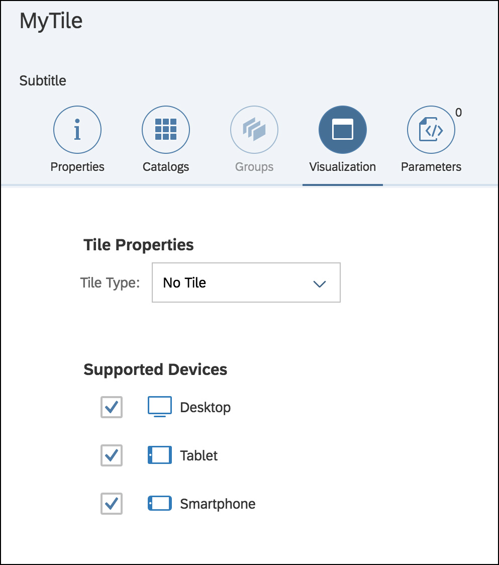 Edit MyTile SAP Fiori